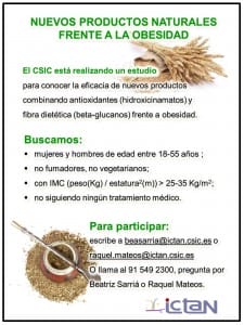 Cartel reclutamiento OBHEALTH piloto