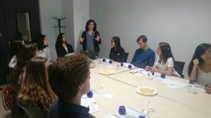 Visita en el ICTAN