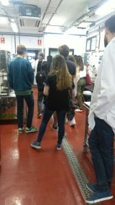 Visita en el ICTAN