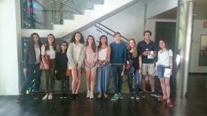 Visita en el ICTAN