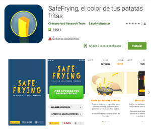 Safefrying app