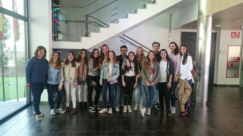 Alumnos ESO en el ICTAN