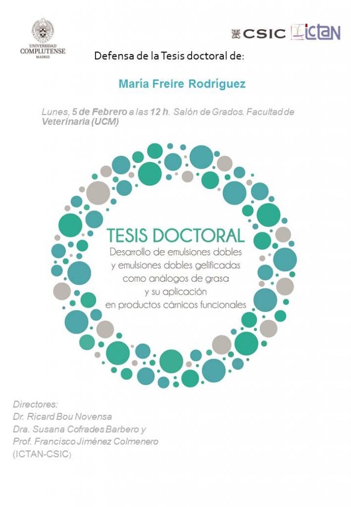 Cartel tesis Maria