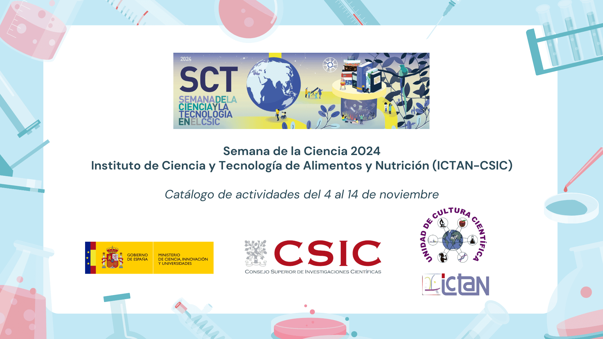 Semana de la Ciencia ICTAN 2024