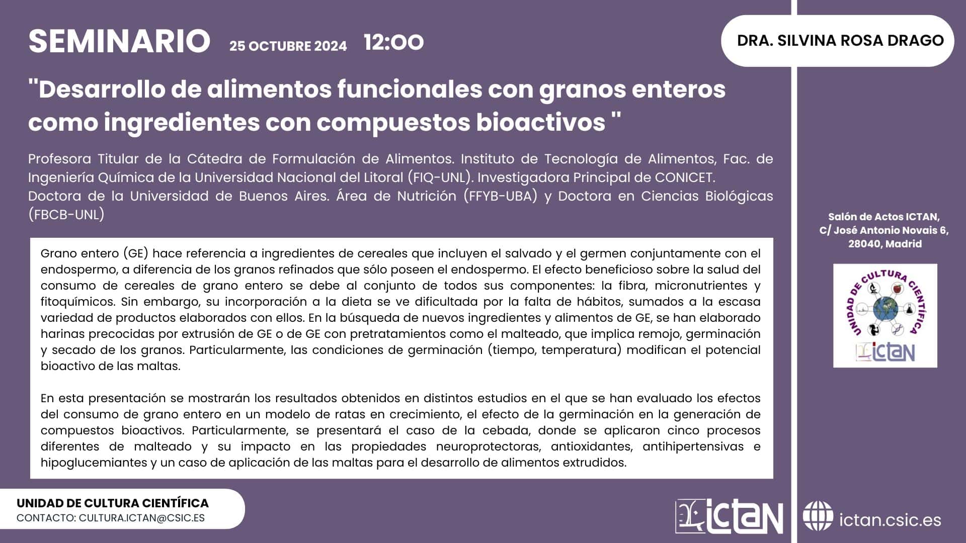 Seminario 25 ICT SIlvina Rosa Drago